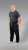 20 Nodi Ponente Long Leg Sports Pants in Combed Fleece Cotton Black - Melegítőnadrág & rövidnadrág - Melegítőnadrág & Melegítő Rövidnadrág 2XL-12XL