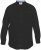 D555 Richard Long Sleeve Oxford Shirt Black - Ingek - Ingek 2XL-10XL