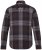 JP1880 Shirt Flannel Long Sleeve Dark Brown - Ingek - Ingek 2XL-10XL