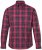 JP1880 Checked Shirt Long Sleeve Red - Ingek - Ingek 2XL-10XL