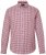 JP1880 Checked Flannel Shirt Long Sleeve Light Red - Ingek - Ingek 2XL-10XL