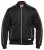 D555 Skipton Quilted Bomber Jacket Black - Kabátok - Nagyméretű Kabátok - 2XL-8XL