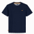 Motley Denim Stockholm T-shirt Dark Indigo - Pólók - Nagyméretű pólók - 2XL-14XL