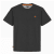 Motley Denim Stockholm T-shirt Charcoal - Pólók - Nagyméretű pólók - 2XL-14XL