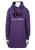 Nora Mikken KADRI Long Hoodie Purple - Pulóverek & kapucnis pulóverek - 