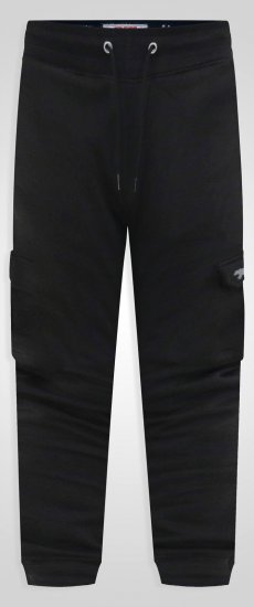 D555 Dexter 1 Cargo Jogger With Bear Embroidery Fekete - Melegítőnadrág & rövidnadrág - Melegítőnadrág & Melegítő Rövidnadrág 2XL-12XL