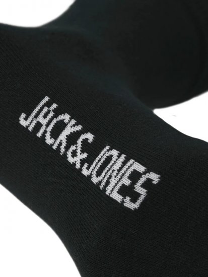 Jack & Jones Rafael Zoknik Fekete 3-pack - Alsónemű & strandruhák - Nagyméretű Alsónemű 2XL-8XL