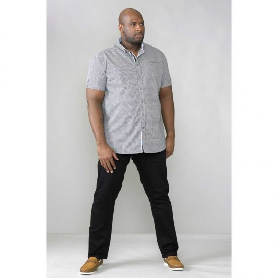 D555 Claude Stretch Jeans Black TALL SIZES - FÉRFIRUHÁZAT MT-6XLT - TALL-méretek