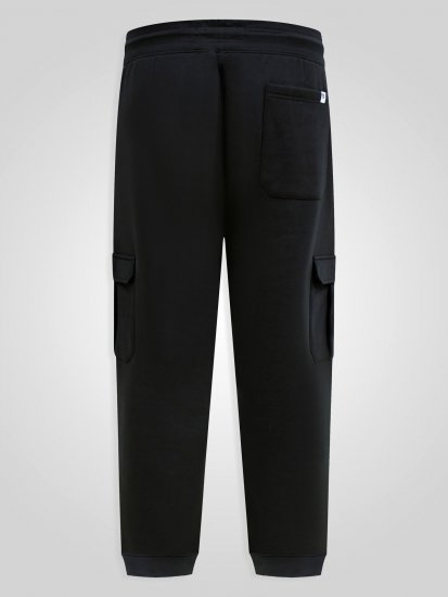 D555 Dexter 1 Cargo Jogger With Bear Embroidery Fekete - Melegítőnadrág & rövidnadrág - Melegítőnadrág & Melegítő Rövidnadrág 2XL-12XL