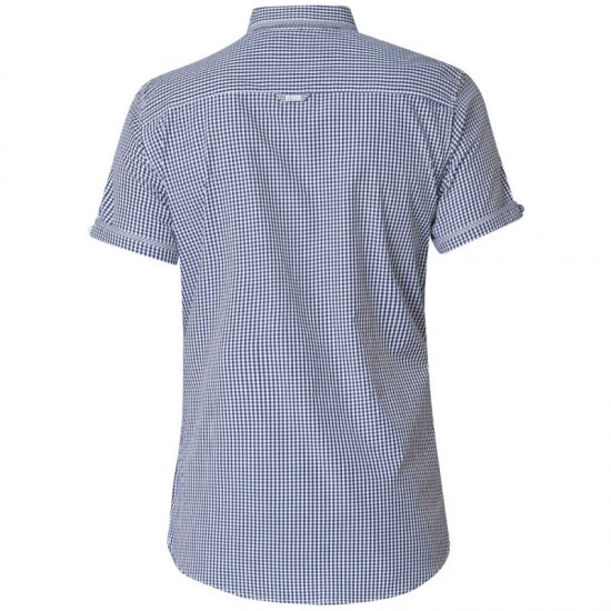 D555 Hank Gingham Short Sleeve Shirt - Ingek - Ingek 2XL-10XL