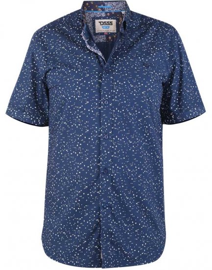 D555 FINDON Print Shirt - Ingek - Ingek 2XL-10XL