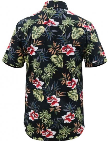 D555 Wilton Hawaiian Ao Print Short Sleeve Shirt - Ingek - Ingek 2XL-10XL