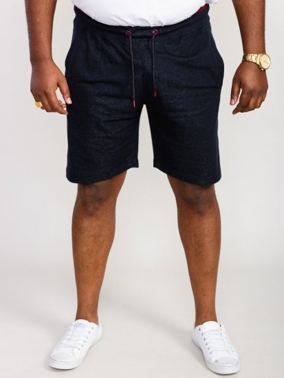 D555 Tunstall Elasticated Waist Sweatshorts Denim - Melegítőnadrág & rövidnadrág - Melegítőnadrág & Melegítő Rövidnadrág 2XL-12XL