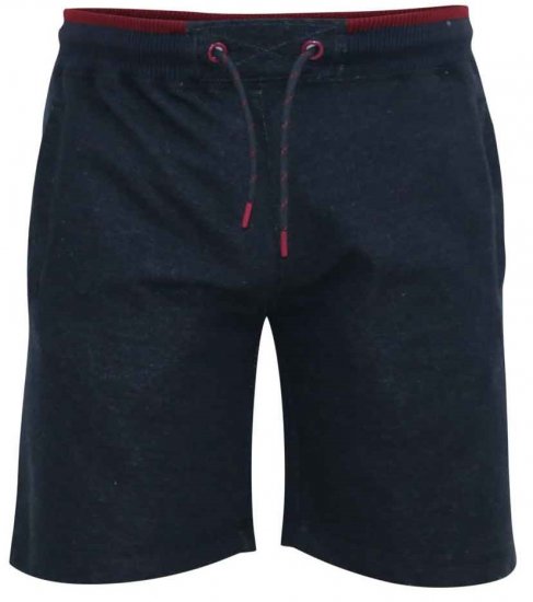 D555 Tunstall Elasticated Waist Sweatshorts Denim - Melegítőnadrág & rövidnadrág - Melegítőnadrág & Melegítő Rövidnadrág 2XL-12XL