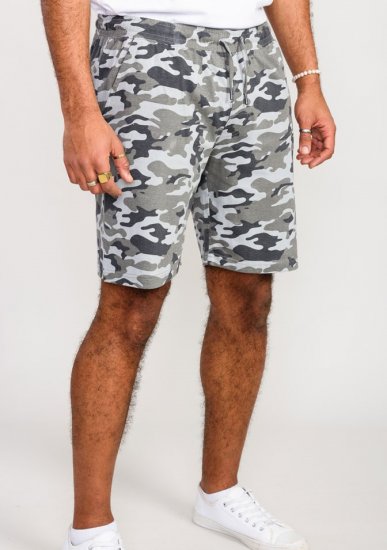 D555 Carlton Elasticated Waist Jersey Camo Shorts - Melegítőnadrág & rövidnadrág - Melegítőnadrág & Melegítő Rövidnadrág 2XL-12XL