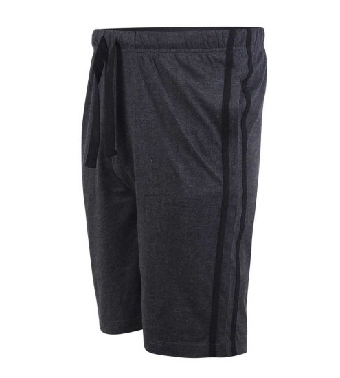 D555 Ryan Jersey Shorts 2-pack Black/Charcoal - Melegítőnadrág & rövidnadrág - Melegítőnadrág & Melegítő Rövidnadrág 2XL-12XL