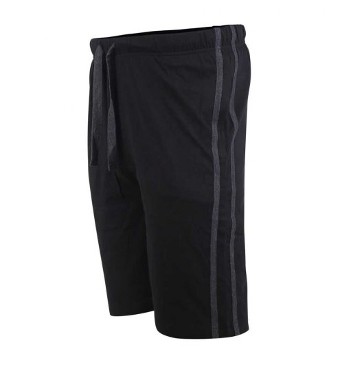D555 Ryan Jersey Shorts 2-pack Black/Charcoal - Melegítőnadrág & rövidnadrág - Melegítőnadrág & Melegítő Rövidnadrág 2XL-12XL