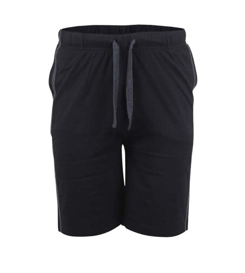 D555 Ryan Jersey Shorts 2-pack Black/Charcoal - Melegítőnadrág & rövidnadrág - Melegítőnadrág & Melegítő Rövidnadrág 2XL-12XL