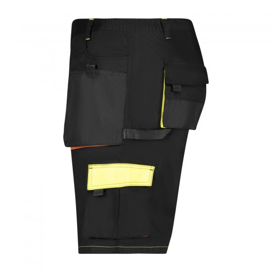 Adamo 109120 Munkás Rövidnadrág Fekete - Munkaruha - Nagyméretű Munkaruha 3XL-6XL