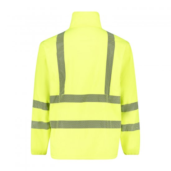 Adamo 109131 Jól Látható Softshell Kabát Sárga - Munkaruha - Nagyméretű Munkaruha 3XL-6XL