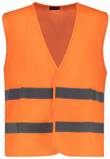 Adamo 109140 Jól Látható Mellény Narancssárga - Munkaruha - Nagyméretű Munkaruha 3XL-6XL
