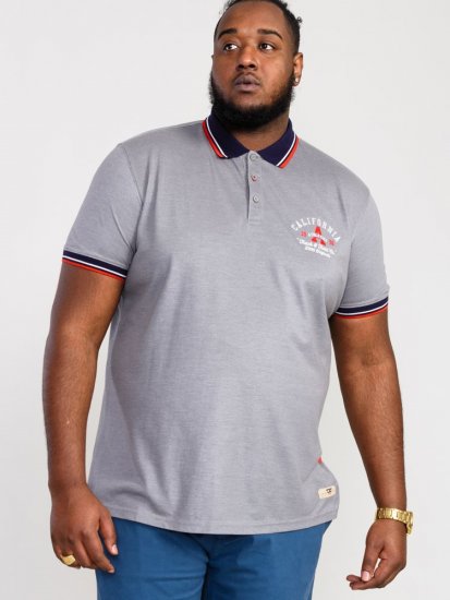 D555 Mersea Polo Shirt With Chest Embroidery - Pólóingek - Galléros Pólók 2XL-8XL - Pólóingek 2XL-8XL
