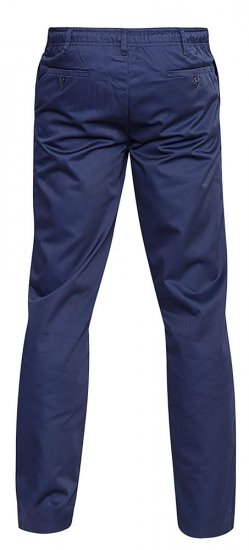 D555 Basilio Pants with elasticated waist Navy - Farmer & nadrág - Farmer és nadrág - W40-W70