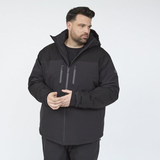 North Latitude Ski Jacket Black - Síruházat - Nagyméretű sí- és téli ruházat
