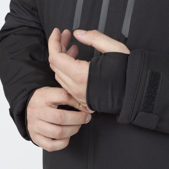 North Latitude Ski Jacket Black - Síruházat - Nagyméretű sí- és téli ruházat