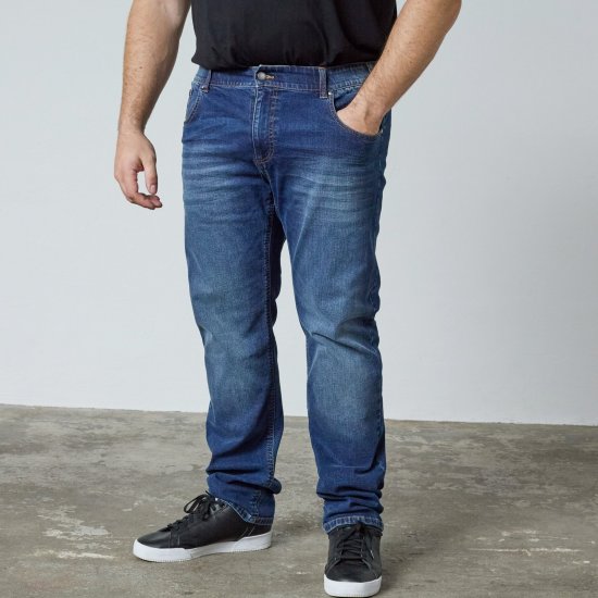 North Latitude Jeans Jack Navy Blue - Kabátok - Nagyméretű Kabátok - 2XL-8XL