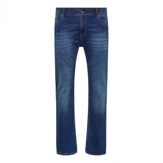 North Latitude Jeans Jack Blue Used Wash - Kabátok - Nagyméretű Kabátok - 2XL-8XL