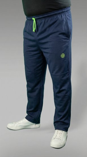 20 Nodi Libeccio Long Leg Sports Pants in Combed Cotton Jersey Navy - Melegítőnadrág & rövidnadrág - Melegítőnadrág & Melegítő Rövidnadrág 2XL-12XL