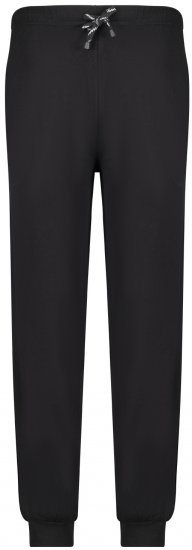 Adamo Jakob Pyjama Pants with Cuffs Black - Alsónemű & strandruhák - Nagyméretű Alsónemű 2XL-8XL