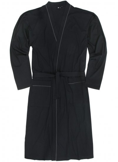 Adamo Boris House Coat Black - Alsónemű & strandruhák - Nagyméretű Alsónemű 2XL-8XL