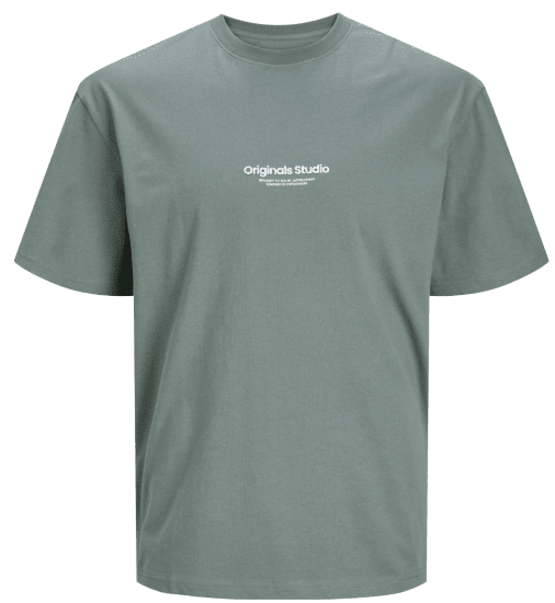 Jack & Jones JORVESTERBRO T-Shirt Laurel Wreath - Pólók - Nagyméretű pólók - 2XL-14XL