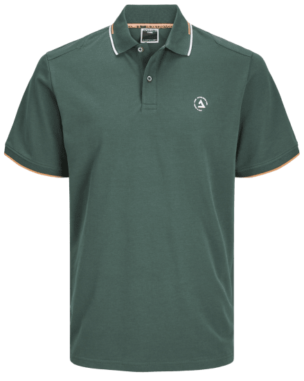 Jack & Jones JCOHASS LOGO Polo Sycamore - Pólóingek - Galléros Pólók 2XL-8XL - Pólóingek 2XL-8XL