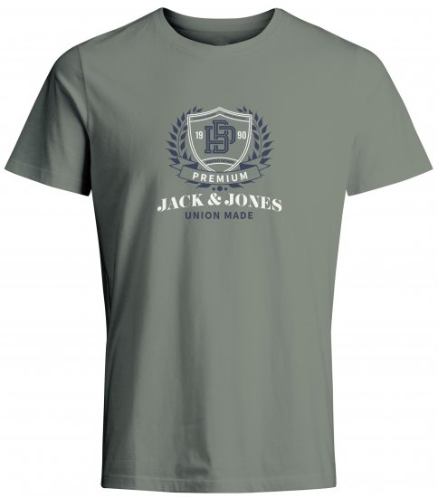 Jack & Jones JPRBLUCAMERON T-Shirt Laurel Wreath - Pólók - Nagyméretű pólók - 2XL-14XL