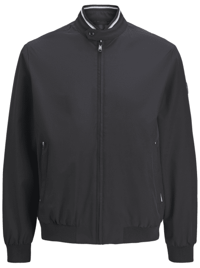 Jack & Jones Brook Bomber Black - Kabátok - Nagyméretű Kabátok - 2XL-8XL