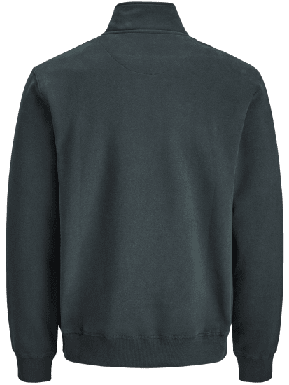 Jack & Jones Bleecker Branding High Neck Sweatshirt Forest River - Pulóverek & kapucnis pulóverek - Pulóverek & Kapucnis pulóver 2XL-12XL