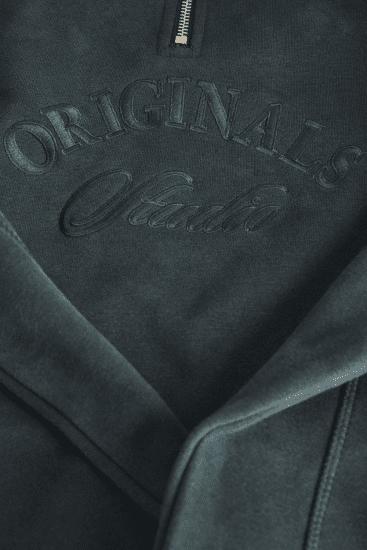 Jack & Jones Bleecker Branding High Neck Sweatshirt Forest River - Pulóverek & kapucnis pulóverek - Pulóverek & Kapucnis pulóver 2XL-12XL