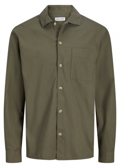 Jack & Jones Tristan Overshirt khaki - Ingek - Ingek 2XL-10XL