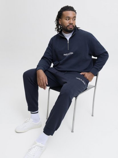 Jack & Jones Vesterbro melegítő szett tengerészkék - Pulóverek & kapucnis pulóverek - Pulóverek & Kapucnis pulóver 2XL-12XL