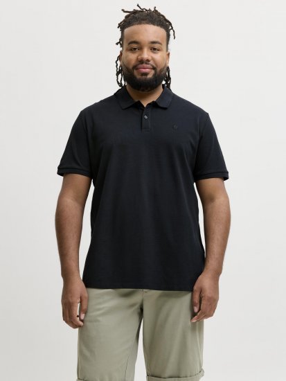 Jack & Jones Weston Galléros Póló Tengerészkék - Pólóingek - Galléros Pólók 2XL-8XL - Pólóingek 2XL-8XL