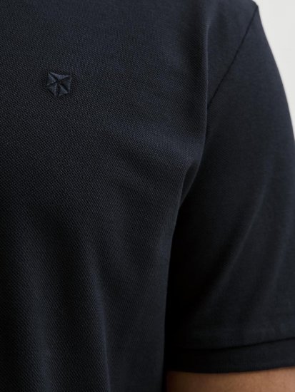 Jack & Jones Weston Galléros Póló Tengerészkék - Pólóingek - Galléros Pólók 2XL-8XL - Pólóingek 2XL-8XL