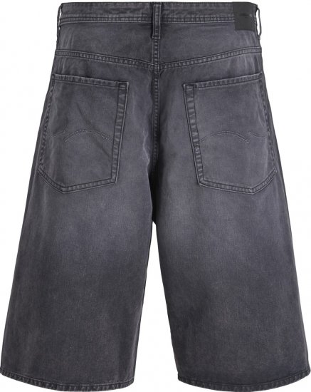 Jack & Jones Stowen Bronx Long Shorts Black - Rövidnadrág - Nagyméretű Rövidnadrág W40-W60