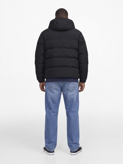 Jack & Jones Sage Steppelt dzseki Fekete - Kabátok - Nagyméretű Kabátok - 2XL-8XL
