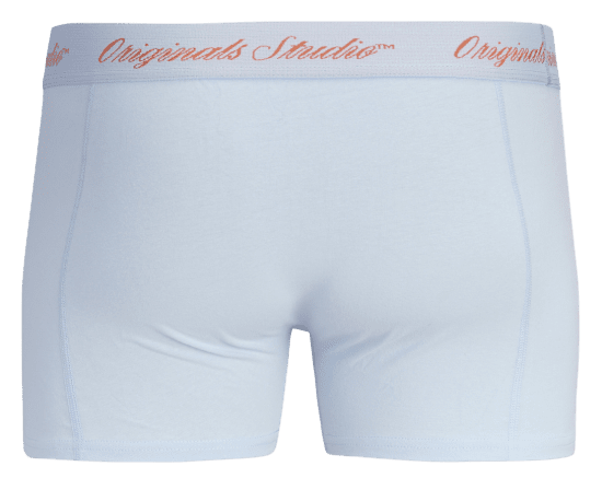Jack & Jones Jacnorrebro Egyszínű Boxeralsó 3 Csomagos Kék - Alsónemű & strandruhák - Nagyméretű Alsónemű 2XL-8XL