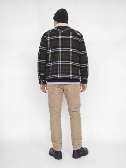 Jack & Jones Zac Teddy Ingkabát Zöld - Kabátok - Nagyméretű Kabátok - 2XL-8XL