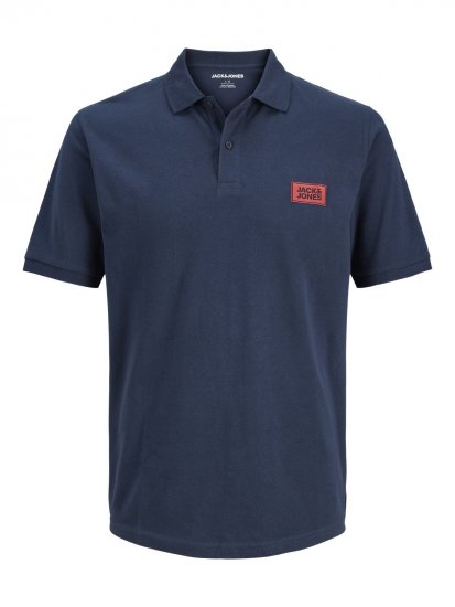 Jack & Jones Rush galléros póló 2 db fekete/tengerészkék - Pólóingek - Galléros Pólók 2XL-8XL - Pólóingek 2XL-8XL