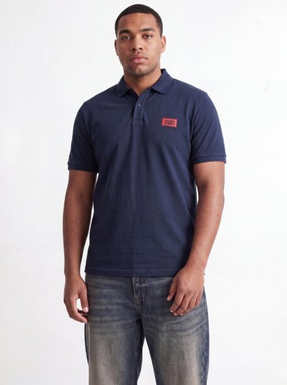Jack & Jones Rush galléros póló 2 db fekete/tengerészkék - Pólóingek - Galléros Pólók 2XL-8XL - Pólóingek 2XL-8XL